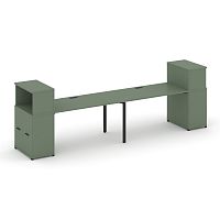 Бенч-система с опорными распашными шкафами Concept CN.ORS-225