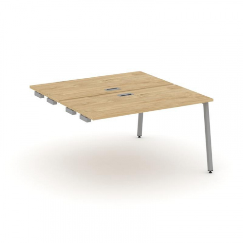 Style Project Стол-приставка к опор. элем. SN-4A.DPRS-024 Белый/Металл Антрацит 1580*1632*750 фото 3