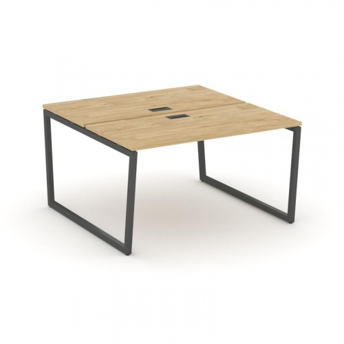 Style Project Рабочая станция 2-х сторон. SN-4T2.DRS-003 Акация Лорка/Металл Антрацит/Заглушка Пласт фото 22