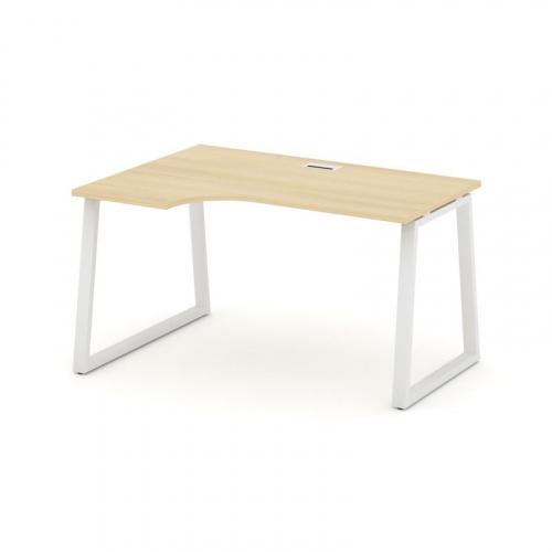 Style Project Стол рабочий эргоном. SN-6T1.SPA-021(L) Акация Лорка/Металл Антрацит/Заглушка Пластик фото 21