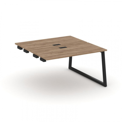 Style Project Стол-приставка к опор. элем. SN-5T1.DPRS-021 Акация Лорка/Металл Антрацит/Заглушка Пла фото 6