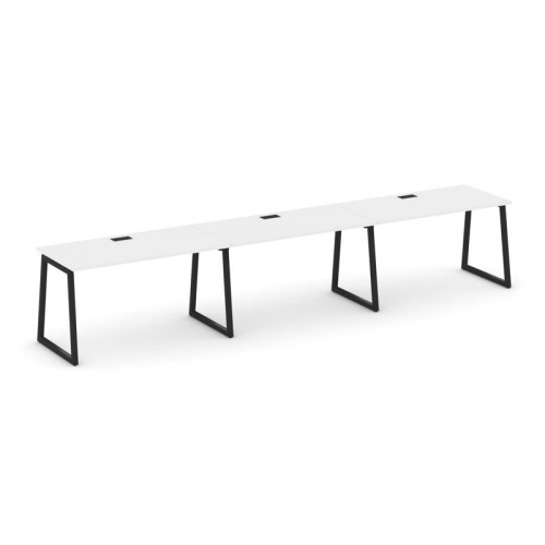 Style Project Рабочая станция 1 сторон. SN-4T1.ORS-031 Акация Лорка/Металл Антрацит/Заглушка Пластик фото 8