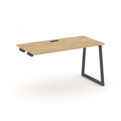 Style Project Стол-приставка к опор. элем. SN-4T1.OPRS-002 Акация Лорка/Металл Антрацит/Заглушка Пла фото 11