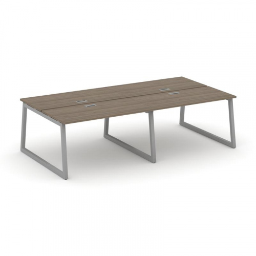 Style Project Рабочая станция 2-х сторон. SN-5T1.DRS-053 Акация Лорка/Металл Антрацит/Заглушка Пласт фото 13