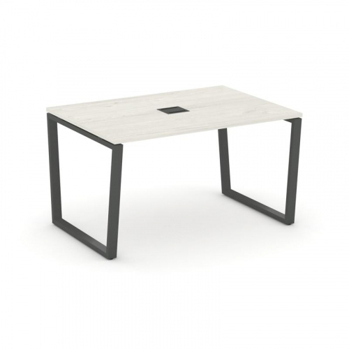 Style Project Стол переговорный SN-6T2.SPRG-003 Акация Лорка/Металл Антрацит/Заглушка Металл Антраци фото 24