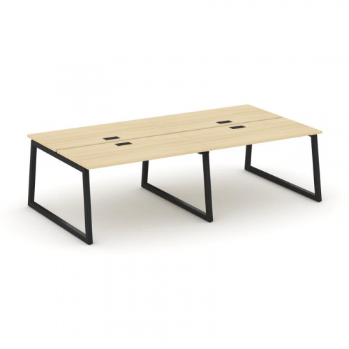 Style Project Рабочая станция 2-х сторон. SN-5T1.DRS-053 Акация Лорка/Металл Антрацит/Заглушка Пласт фото 19