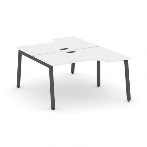 Style Project Рабочая станция эргоном. SN-5A.DRPA-011 Акация Лорка/Металл Белый 1380*1432/1992*750 фото 25