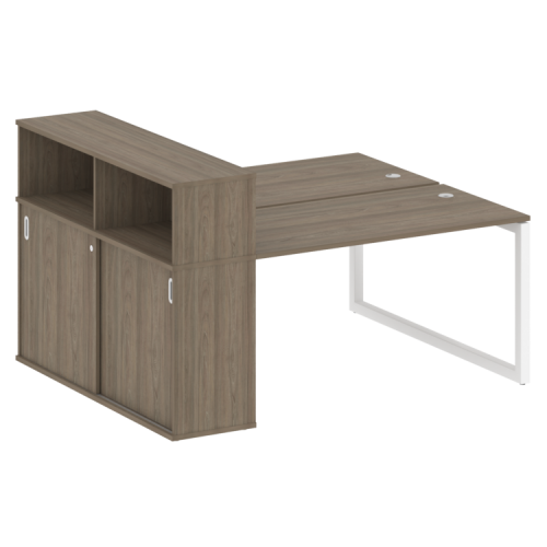 Бенч-система с шкафом-купе на О-обр. м/к Metal System Quattro 50БО.РС-СШК-2.3 фото 3 Бенч-система с шкафом-купе на О-обр. м/к Metal System Quattro 50БО.РС-СШК-2.3 фото 3