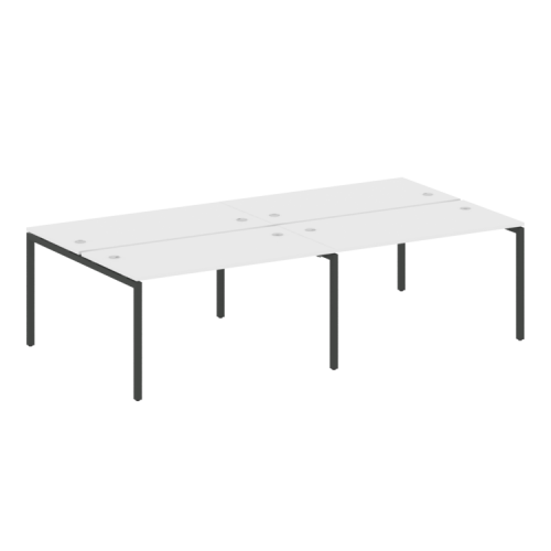 Бенч-система на 4 места на П-обр. м/к Metal System Quattro 40БП.СМ-4.3  фото 6