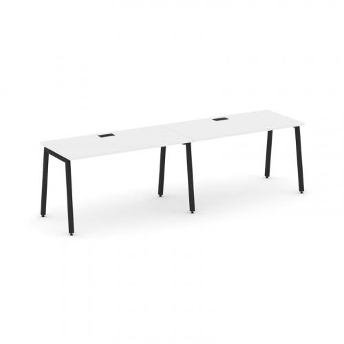 Style Project Рабочая станция 1 сторон. SN-4A.ORS-004 Антрацит/Металл Белый 3160*600*750 фото 13