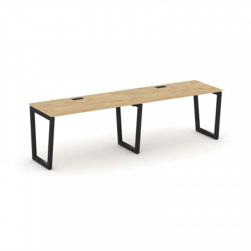 Style Project Рабочая станция 1 сторон. SN-5T2.ORS-001 Акация Лорка/Металл Антрацит/Заглушка Пластик