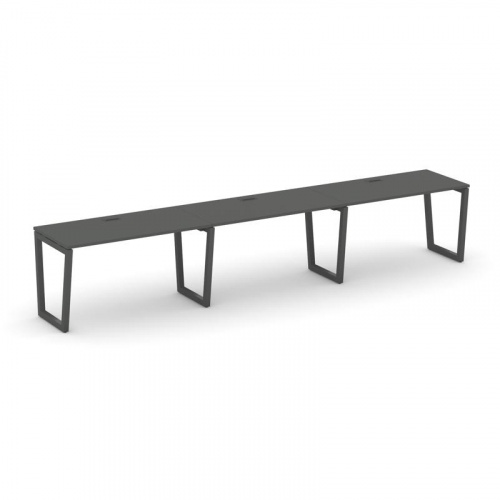 Style Project Рабочая станция 1 сторон. SN-5T2.ORS-041 Акация Лорка/Металл Антрацит/Заглушка Пластик фото 27