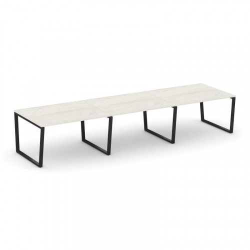 Style Project Стол переговорный SN-6T2.SPRG-053.3 Акация Лорка/Металл Антрацит 4410*1180*750 фото 7