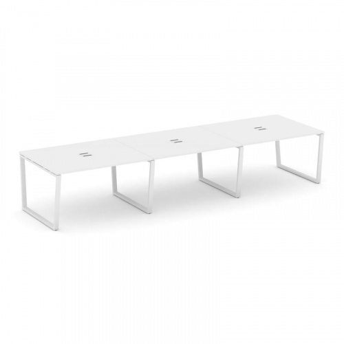 Style Project Стол переговорный SN-6T2.SPRG-054 Акация Лорка/Металл Антрацит/Заглушка Металл Антраци фото 17