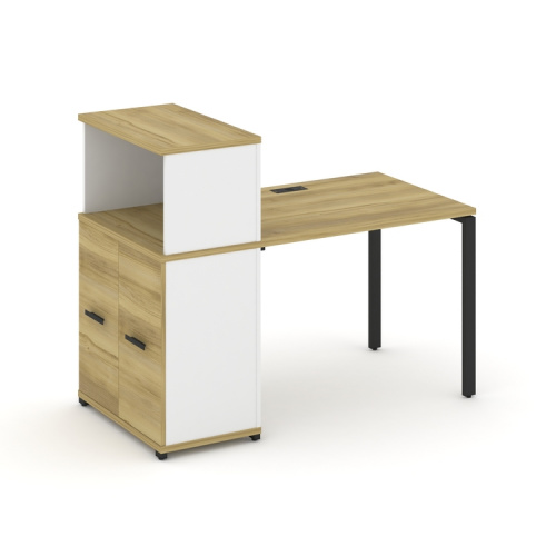 Стол офисный с опорным распашным шкафом Concept CN.SP-225 фото 6