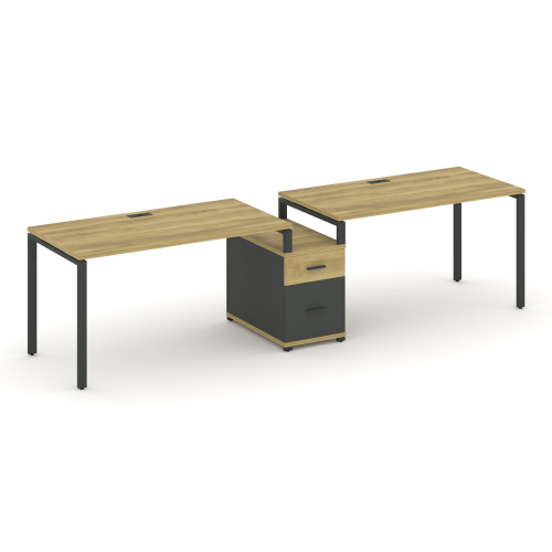 Бенч-система на 2 места с 1 опорной тумбой Concept CN.ORS-305 фото 6