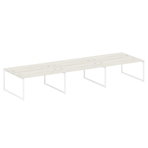 Бенч-система на 6 рабочих мест на О-обр. м/к Metal System Quattro 40БО.СМ-6.4 фото 4