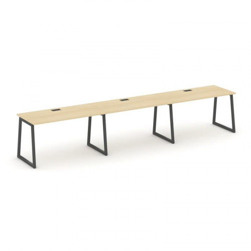 Style Project Рабочая станция 1 сторон. SN-4T1.ORS-031 Акация Лорка/Металл Антрацит/Заглушка Пластик фото 28