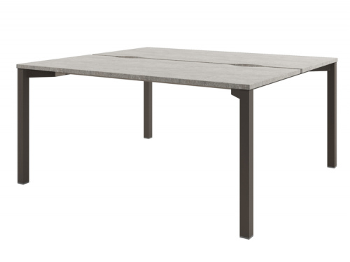 Стол тандем на металлокаркасе D-42 фото 3