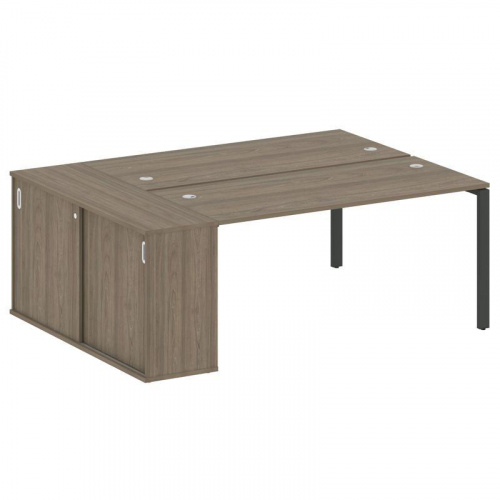 Бенч-система с шкафом-купе на П-обр. м/к Metal System БП.РС-СШК-1.4 фото 15