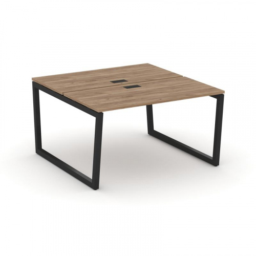 Style Project Рабочая станция 2-х сторон. SN-5T2.DRS-021 Акация Лорка/Металл Антрацит/Заглушка Пласт фото 4