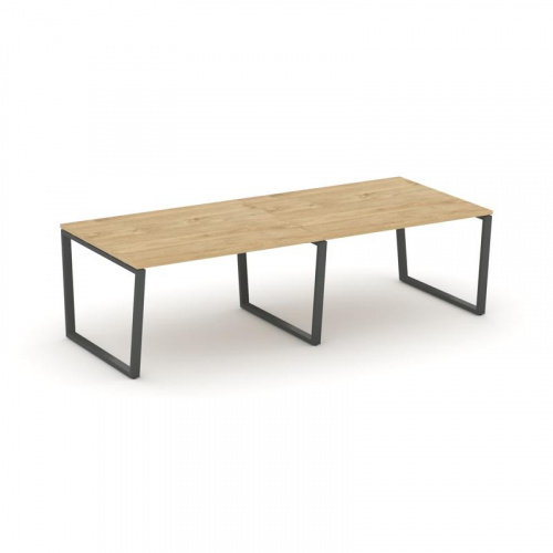 Style Project Стол переговорный SN-6T2.SPRG-044.3 Акация Лорка/Металл Антрацит 3160*1180*750 фото 22
