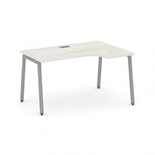 Style Project Стол рабочий эргоном. SN-4A.SPA-012(R) Дуб Табак/Металл Антрацит 1580*700/980*750 фото 3 Style Project Стол рабочий эргоном. SN-4A.SPA-012(R) Дуб Табак/Металл Антрацит 1580*700/980*750 фото 3