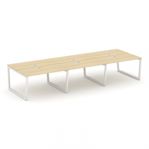 Style Project Рабочая станция 2-х сторон. SN-5T2.DRS-083 Акация Лорка/Металл Антрацит/Заглушка Пласт фото 21