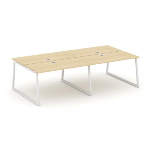 Style Project Рабочая станция 2-х сторон. SN-4T1.DRS-053 Акация Лорка/Металл Антрацит/Заглушка Пласт фото 27