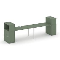 Бенч-система с опорными распашными шкафами Concept CN.ORS-226