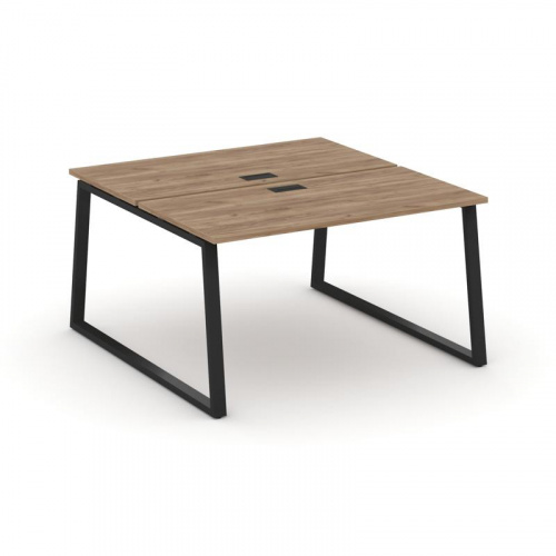 Style Project Рабочая станция 2-х сторон. SN-6T1.DRS-002 Акация Лорка/Металл Антрацит/Заглушка Пласт фото 8