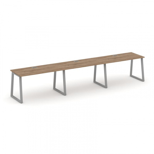 Style Project Рабочая станция 1 сторон. SN-6T1.ORS-031 Акация Лорка/Металл Антрацит/Заглушка Пластик фото 10