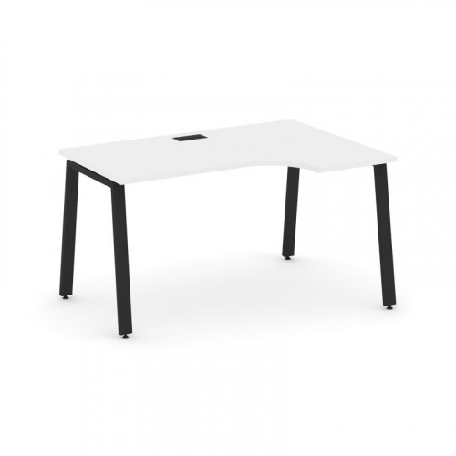 Style Project Стол рабочий эргоном. SN-6A.SPA-021(R) Белый/Металл Антрацит 1380*800/980*750 фото 10 Style Project Стол рабочий эргоном. SN-6A.SPA-021(R) Белый/Металл Антрацит 1380*800/980*750 фото 10