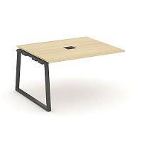 Style Project Проходной наб. элем. перег. стола SN-6T1.NSPRG-034 Акация Лорка/Металл Антрацит/Заглуш