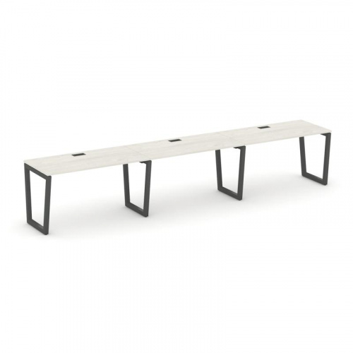 Style Project Рабочая станция 1 сторон. SN-5T2.ORS-041 Акация Лорка/Металл Антрацит/Заглушка Пластик фото 24