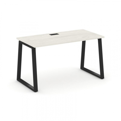 Style Project Стол письменный SN-6T1.SP-024 Акация Лорка/Металл Антрацит/Заглушка Пластик Черный 158 фото 4