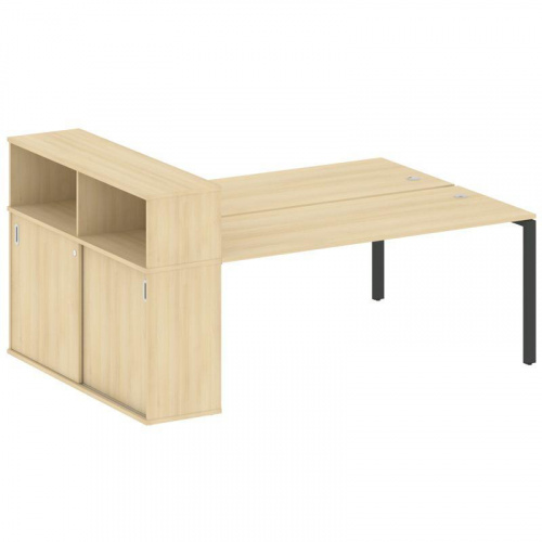 Бенч-система с шкафом-купе на П-обр. м/к Metal System БП.РС-СШК-2.5 фото 2