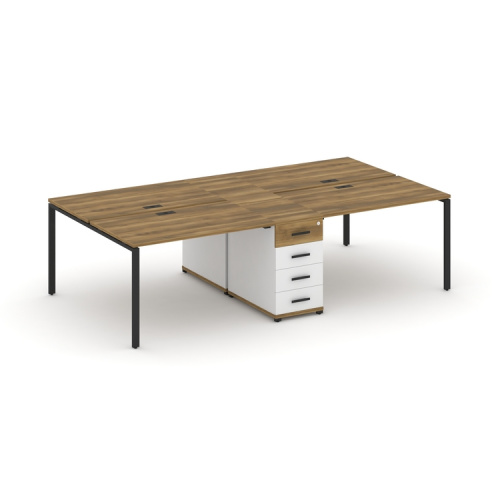 Бенч-система на 4 места с 1 опорной тумбой Concept CN.DRS-418 фото 7