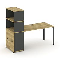 Стол офисный с опорным распашным шкафом Concept CN.SP-232