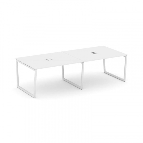 Style Project Стол переговорный SN-4T2.SPRG-043 Акация Лорка/Металл Антрацит/Заглушка Металл Антраци фото 16