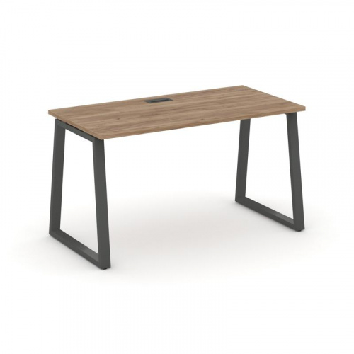 Style Project Стол письменный SN-6T1.SP-024 Акация Лорка/Металл Антрацит/Заглушка Пластик Черный 158 фото 23