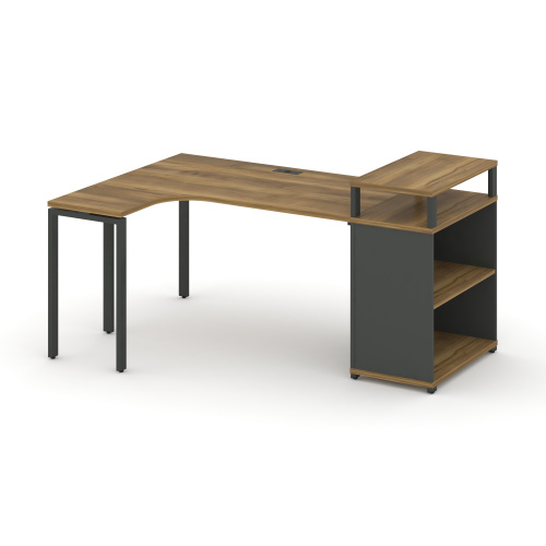 Стол эргономичный с опорным стеллажом Concept CN.SA-204(L)