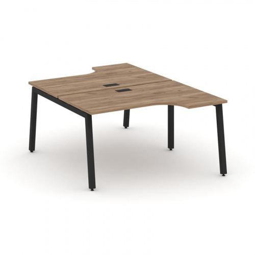 Style Project Рабочая станция эргоном. SN-5A.DRPA-011 Акация Лорка/Металл Белый 1380*1432/1992*750 фото 9