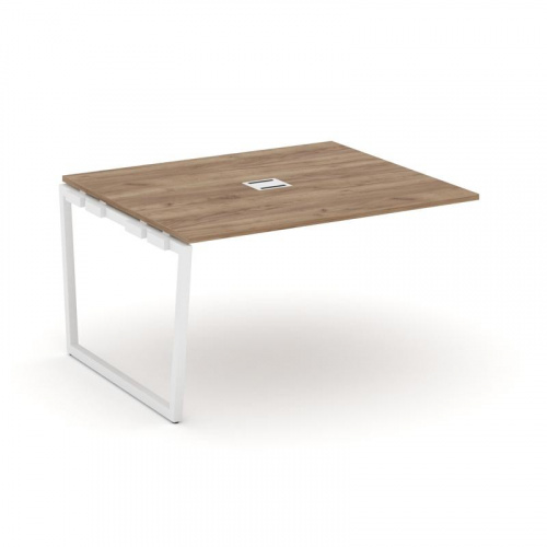 Style Project Проходной наб. элем. перег. стола SN-4T2.NSPRG-032 Акация Лорка/Металл Антрацит/Заглуш фото 10