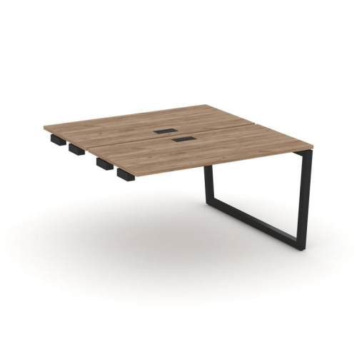 Style Project Стол-приставка к опор. элем. SN-5T2.DPRS-014 Акация Лорка/Металл Антрацит/Заглушка Пла фото 7