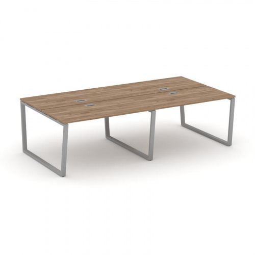 Style Project Рабочая станция 2-х сторон. SN-6T2.DRS-044 Акация Лорка/Металл Антрацит/Заглушка Пласт фото 10