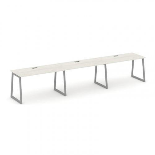 Style Project Рабочая станция 1 сторон. SN-4T1.ORS-031 Акация Лорка/Металл Антрацит/Заглушка Пластик фото 17