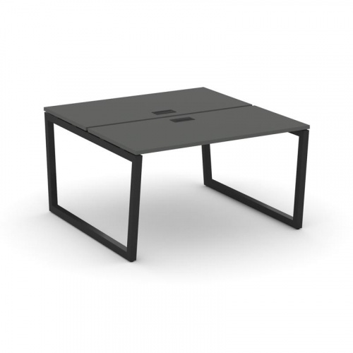 Style Project Рабочая станция 2-х сторон. SN-5T2.DRS-021 Акация Лорка/Металл Антрацит/Заглушка Пласт фото 9