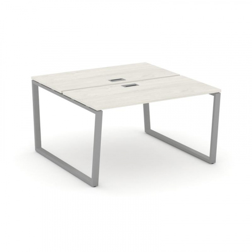 Style Project Рабочая станция 2-х сторон. SN-6T2.DRS-021 Акация Лорка/Металл Антрацит/Заглушка Пласт фото 12