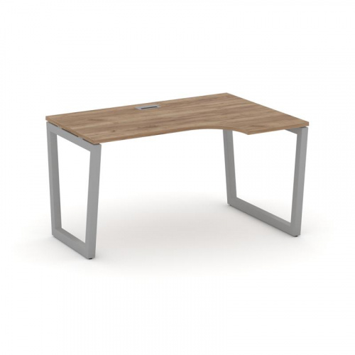 Style Project Стол рабочий эргоном. SN-5T2.SPA-012(R) Акация Лорка/Металл Антрацит/Заглушка Пластик фото 10